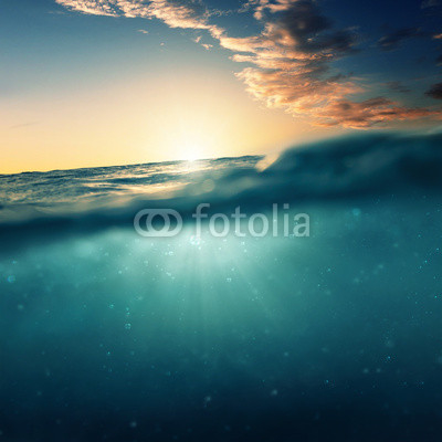 Underwater Sundown
