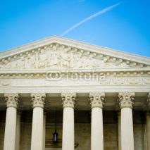 Naklejki US Supreme Court Building Detail