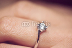 Fototapety Diamond ring