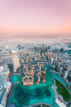 Naklejki View from Burj Khalifa, Dubai