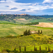 Fototapety Tuscany at spring