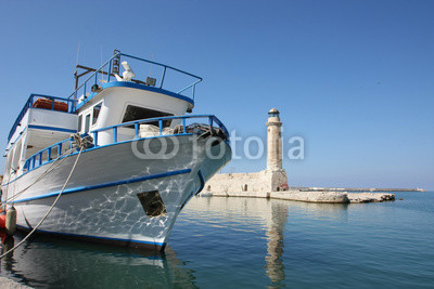 Grèce / Crète - Port de Rethymno