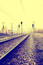 Fototapety railroad tracks