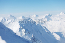 Fototapety top of alps