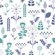 Fototapety nordic floral
