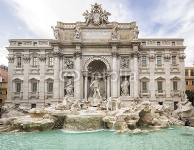 Fontana de Trevi en Roma