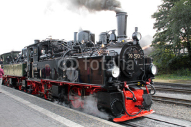 Fototapety Dampflokomotive der Harzer Schmalspurbahnen