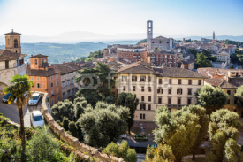 Fototapety old town of Perugia, Umbria, Italy