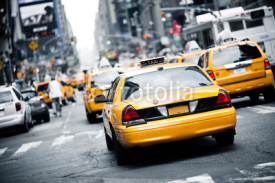 Fototapety New York taxi