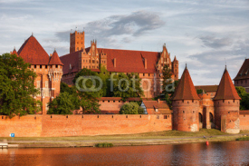 Fototapety Malbork Castle in Poland