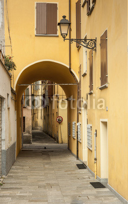 Archway on Street, Reggio Emilia, Italy
