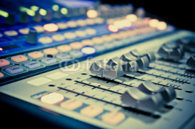 Fototapety music mixer
