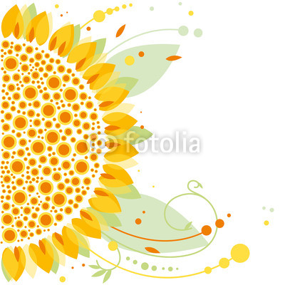 sunflower, floral design