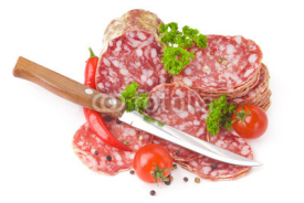 Naklejki italian salami