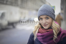 Portrait of a blond girl 