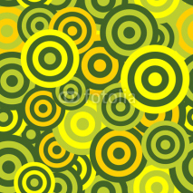 Fototapety Hypnotic Seamless Pattern Background. Vector Illustration