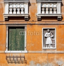 Obrazy i plakaty Detail of building in Venice