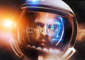 Fototapety Future Scientific Astronaut