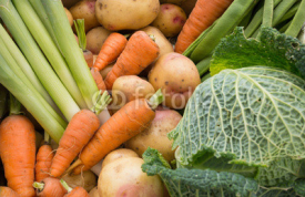 Naklejki Vegetable Selection