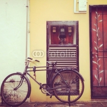 Fototapety vintage bicycle
