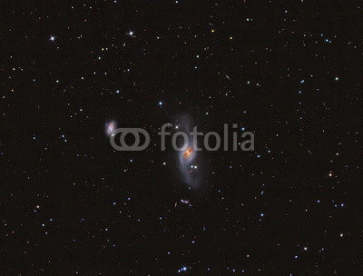 NGC3718  warped spiral galaxy in Ursa Major