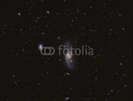 Fototapety NGC3718  warped spiral galaxy in Ursa Major