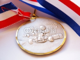 Fototapety Médaille et ruban