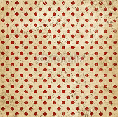 Vintage abstract background, polka dots, grunge texture