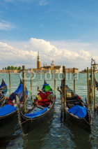 Naklejki Venice Gondolas