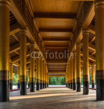 Fototapety Audience Hall in Mandalay Royal Palace, Myanmar