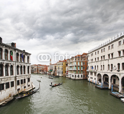 The Grand Canal in Venice