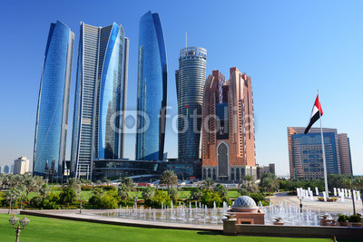 Skyscrapers of Abu-Dhabi