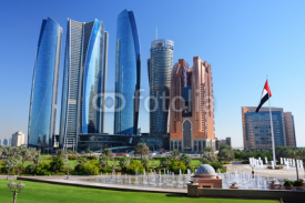 Naklejki Skyscrapers of Abu-Dhabi