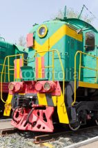 Fototapety Rail road locomotive