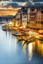 Obrazy i plakaty Grand Canal at night, Venice