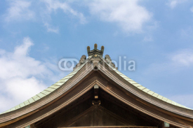 Japanese style roof