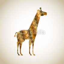 Naklejki Africa giraffe design