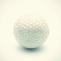 Naklejki  golf ball old vintage retro style