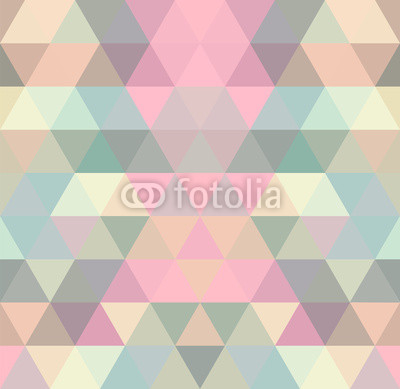Mosaic triangle background. Geometric background