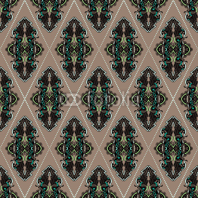 Seamless abstract pattern wallpaper vector