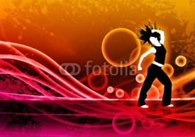 Fototapety Zumba dance fitness