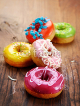 Naklejki baked donuts