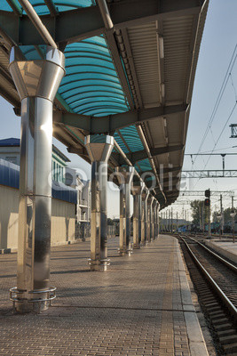 Railroad platform
