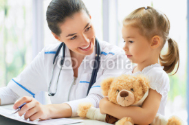 Fototapety pediatrician