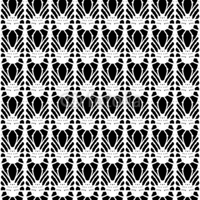 Lace white seamless mesh pattern. Vector illustration.