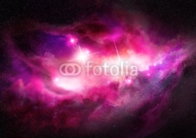 Naklejki Space Nebula - Interstellar Cloud