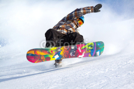Fototapety snowboard evolution