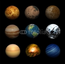 Fototapety planets