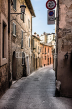 Naklejki italian old street . Tuscany