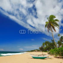 Fototapety wild deserted beachs of Sri lanka